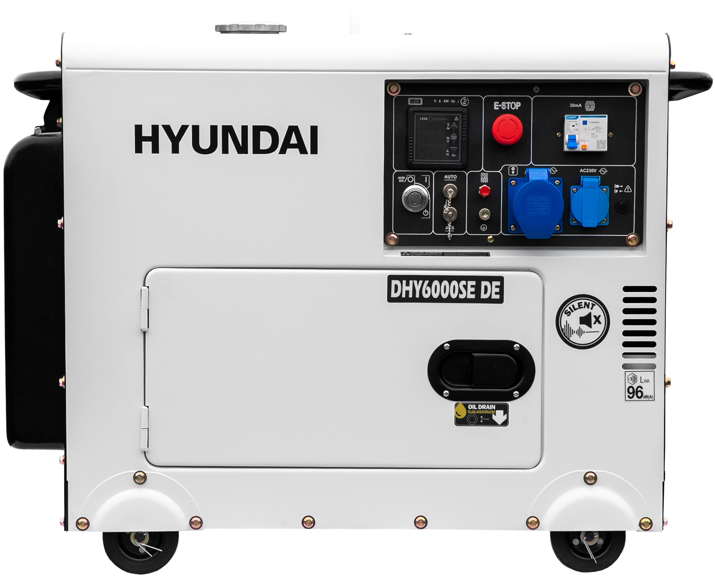 Hyundai Notstromaggregat HY8500LEK-T 7,7 kW/16,3 PS kaufen bei OBI